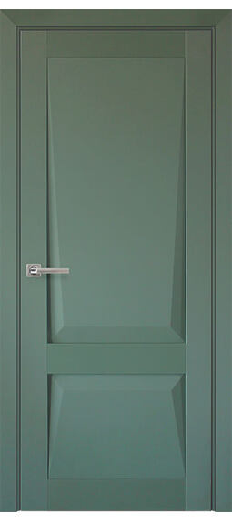 Межкомнатная дверь PERFECTO 101 глухая Barhat Green