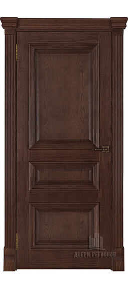 Дверь межкомнатная Regidoors  Барселона (широкий фигурный багет) Дуб Brandy Глухая