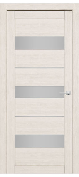 Дверь межкомнатная Regidoors  226 Слоновая кость (Ral 9001) Остекленная