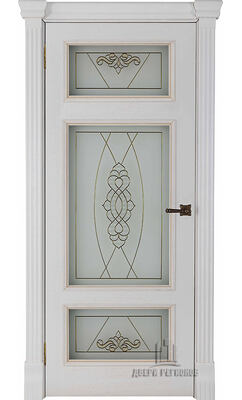 Гранд 3 (широкий фигурный багет) Дуб Patina Bianco