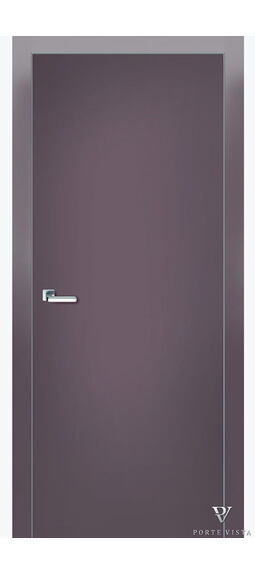 Дверь межкомнатная Porte Vista  скрытая Perfecto Лацио шпон дуба Масло Глухая