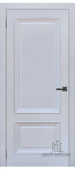 Дверь межкомнатная Regidoors  Неаполь 1 Серый шелк (Ral 7047) Глухая