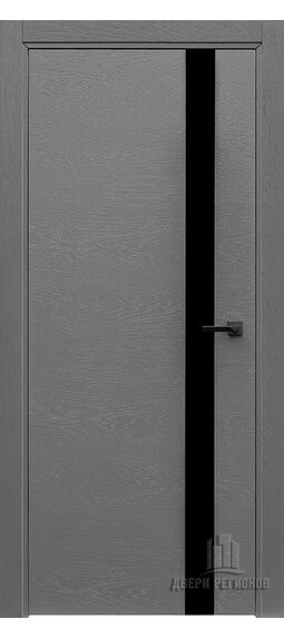Дверь межкомнатная Regidoors  Uno Grigio (Ral 7015) Остекленная